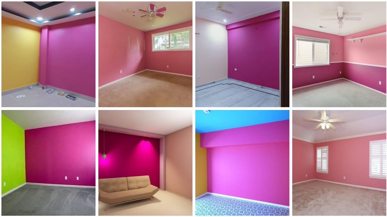 Best Pink Wall Colour Combinations 2025 Pink Wall Painting House Maxresdefault