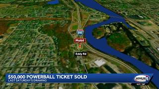 $50,000 Powerball ticket sold in Manchester last Saturday