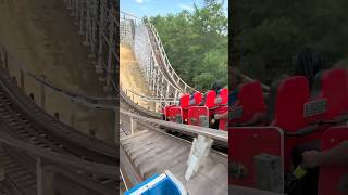 Racer Rollercoaster, WHO WILL WIN?! #kingsdominion #rollercoaster #amusementpark #themepark