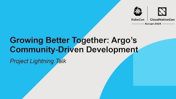 Growing Better Together: Argo