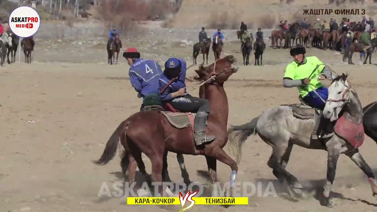 ЖАШТАР 3-ОРУН 🔥ТЕНИЗБАЙ VS КАРА-КОЧКОР /КОК БОРУ 2023 КАРА КУЛЖА ФЕВРАЛЬ