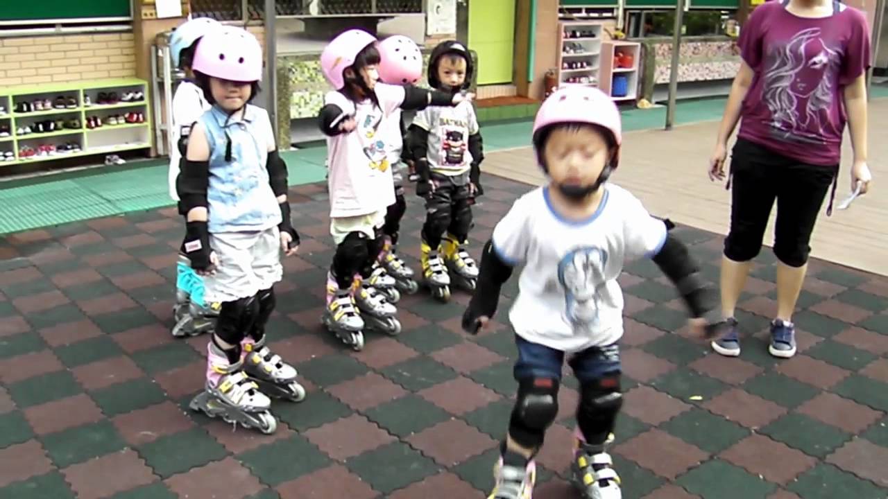 幼兒直排輪教學體驗篇 進擊的直排輪 Youtube
