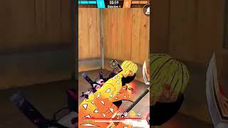demons slayer zenitsu bundle #freefire #shorts