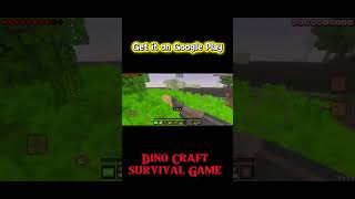 DinoCraft #MinecraftStyle  #PixelArtGame #BlockCraft #CraftingAndBuilding #ArkSurvival #CubeWorld