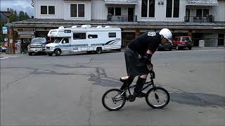 I am 46 years old. have only done a few tailwhips in the last 2 years.
it has been year since one. went out today. no warm up. riding
around....