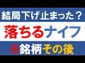 結局下げ止まった？ 落ちるナイフ ６銘柄のその後