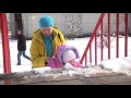 Зарисовка «Зима не сдается - последний день марта в Шушенском»