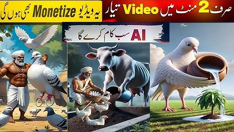 AI Video Kaise Banaye | How to Create Monetizeable AI Story VIDEOS | Text to Video AI