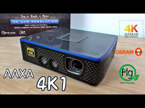 The AAXA 4K1 LED Home Theater Projector: A Comprehensive Review 1