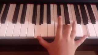 Video thumbnail of "Violetta voy por ti au piano (facile)"