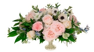 Romantic Compote Centerpiece