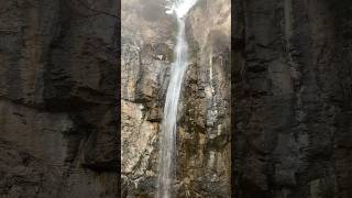 Водопад в ущелье Кегеты. Кыргызстан. Transfer.kg #водопады #рыбалка #форель #кыргызстан