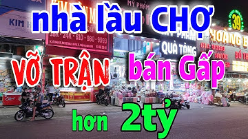 Vỡ Trận! bán gấp nhà lầu Chợ tp.Thuận An, Bình Dương. Giá hơn 2tỷ. #646
