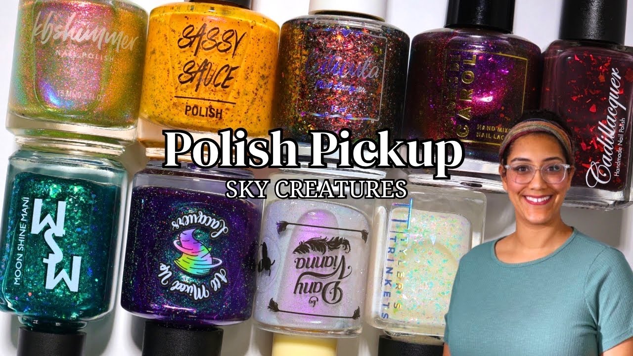 Polish Pickup March 2026 │ Sky Creatures │ Live Swatch and Review │ Polish with Rae