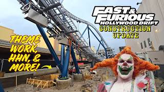 Universal Orlando Resort Fast & Furious: Hollywood Drift Roller Coaster Construction Update 9.2.26