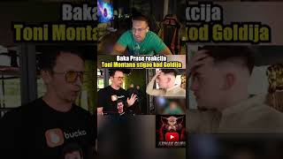 Baka reakcija na Toni Montana stigao kod Goldija #reaction #funny #memes #clips #rap #humour #ufc
