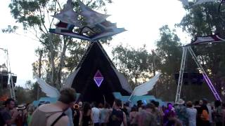 James Holden closing his 4 hour set @ Strawberry Fields Festival 2012, Australia