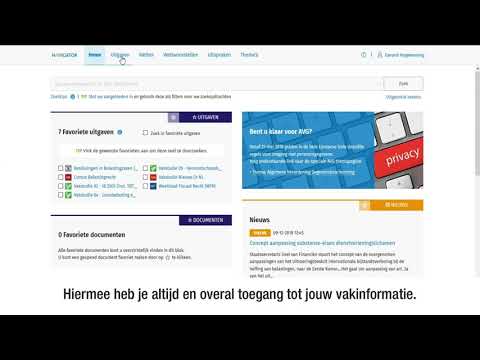 De belangrijkste mogelijkheden van Navigator van Wolters Kluwer kort toegelicht