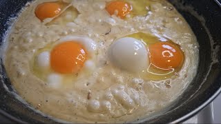 Jaja Sa Pecurkama... Fantastican I Brzi Dorucak.