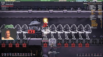 Oxygen Not Included - Outbreak Upgrade HYPETRAIN! Dealing with disease #1 (Part 22)