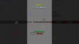 The Best Ways To Mine In Minecraft ⛏️💎 #minecraft #gaming #shorts