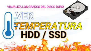 VER TEMPERATURA DISCO DURO / SDD {SIN PROGRAMAS} [GRADOS SSD/HDD en CMD] screenshot 4