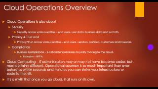 Cloud Operations Module 1   Video 1  Introduction to Cloud Operations