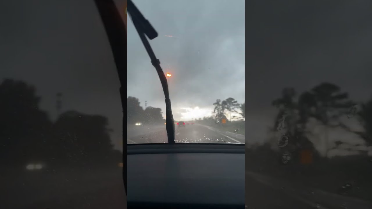 Crazy weather Driving to Texas