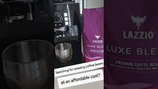 Great Coffee Beans At An Amazing Price Lazzio Luxe Blend From