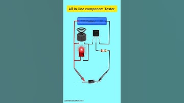 All in One Component Tester 🔥 | LED, Diode, Transistor || Electronics Beginners MUST Try This Tester