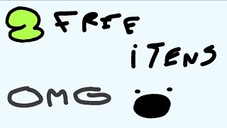 How To Get 2 Free Items In Boblox