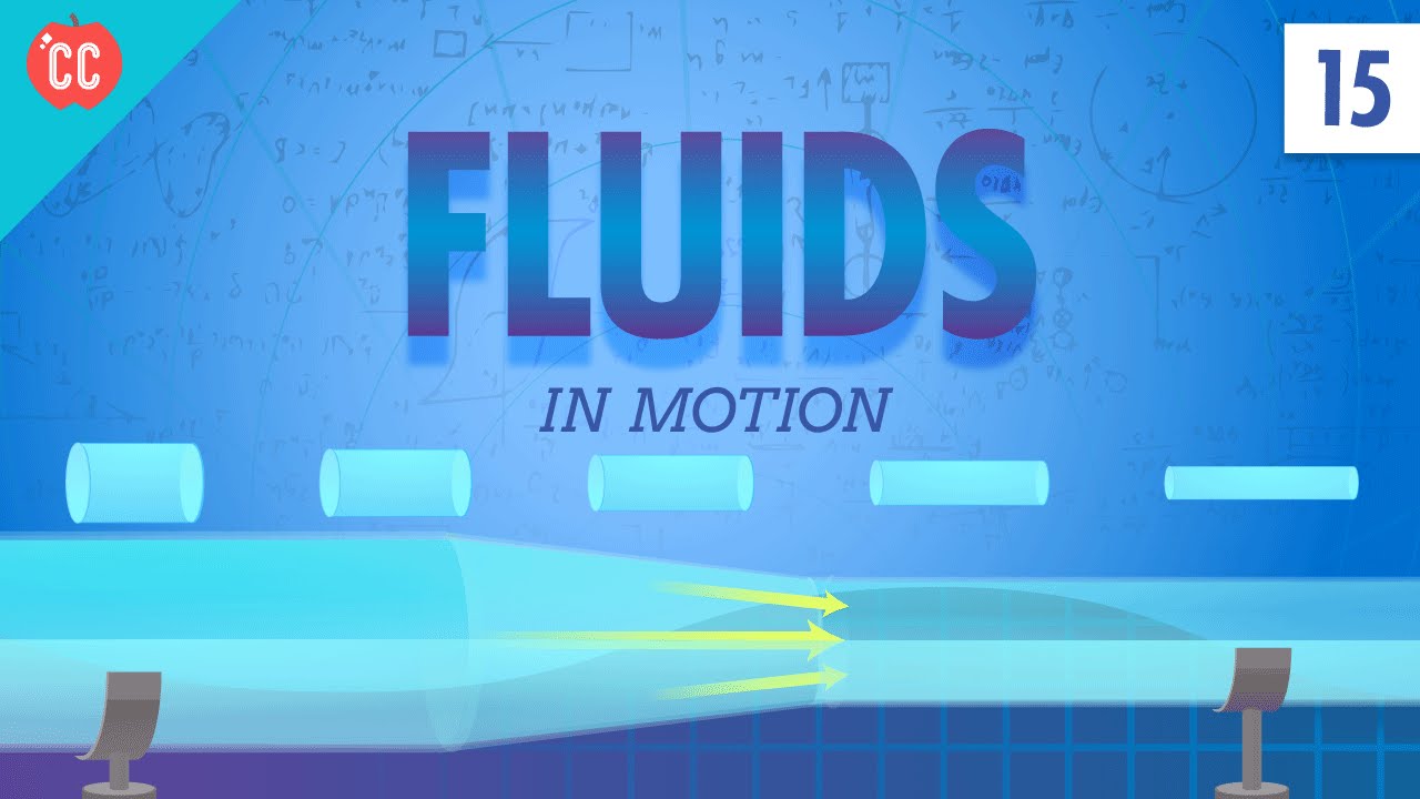 ⁣Fluids in Motion: Crash Course Physics #15