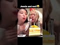 Blackpink Members Blowing Candles 