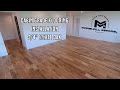 White Oak Cabin Grade Hardwood Floor Install | Post Frame Home