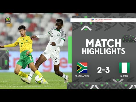 South Africa🆚 Nigeria | Highlights - #TotalEnergiesAFCONU17 2023 - MD3 Group B