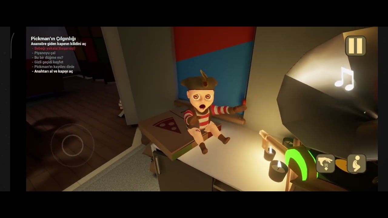 The Baby in Yellow – Pickman’ın Çığlığı! Bu Gece Çok Korkunçtu 😱#shortvideo #gaming #keşfet 