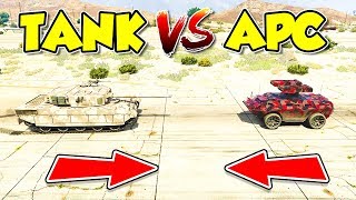 Gta 5 ITA - Carro Armato VS APC