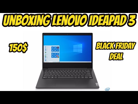 Unboxing Lenovo Ideapad 3 with Intel Pentium Gold 6405U Dual Core Processor