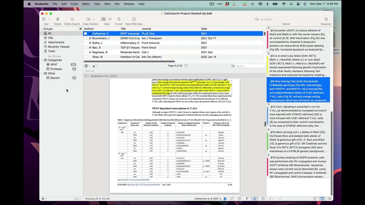 Bookends Tutorial: Extracting Notes and PDF Annotations