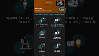 TrycityBus - The City Beautiful Chandigarh | CTU Bus Track on APP| Qafto Awareness screenshot 1