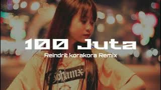 100 JUTA - REINDRIT KORAKORA ( CHACHA DISKOTANAH ) - REMIX TERBARU !!!