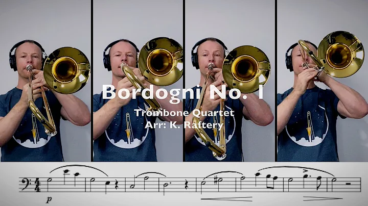 Bordogni Vocalise No.1 - Easy Trombone Play Along