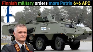 Finnish?? military order more PATRIA 6*6 APC finland sweden latvia apc armoredvehicle military