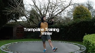 Wakeboard Trampoline Training - Winter