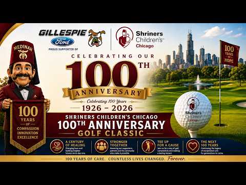 Shriners Children’s Chicago 100th Anniversary Golf Outing Presented by Gillespie Ford | $1M+ Raised