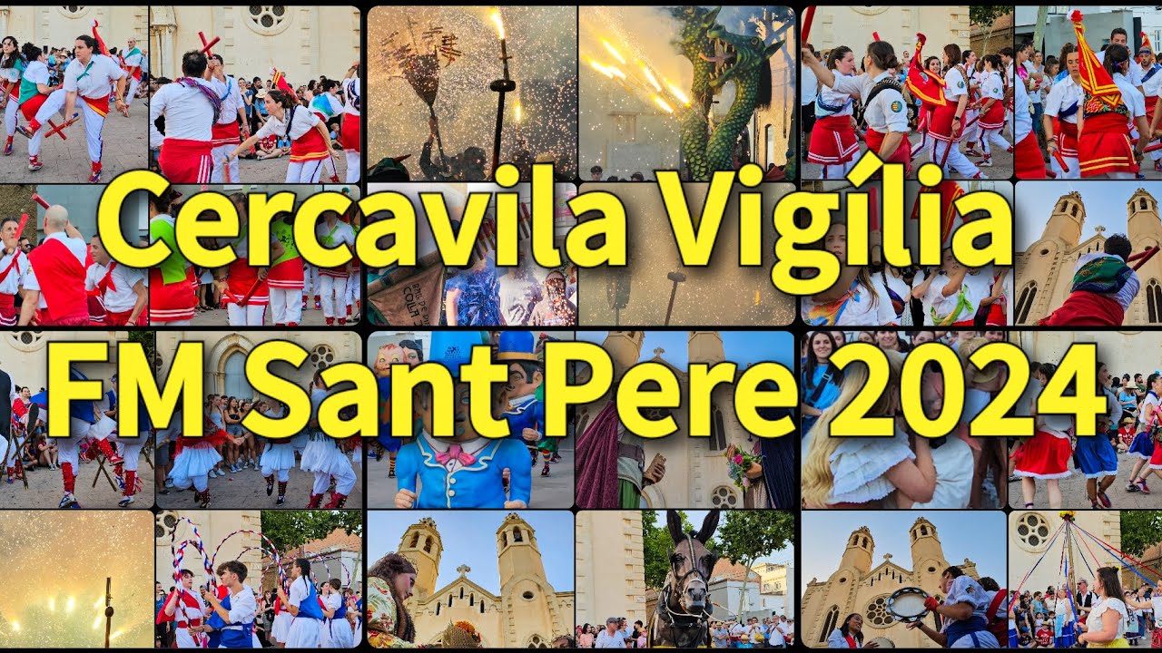 Cercavila Vigília FM Sant Pere 2024, Sant Pere de Ribes