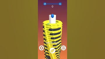 Stack ball gameplay level 10