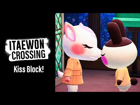 Animal Crossing Recreation | Itaewon Class - Diana Goes in for a Kiss from Genji!