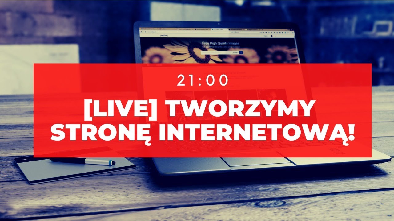 [LIVE] Tworzymy stronę internetową! ????
