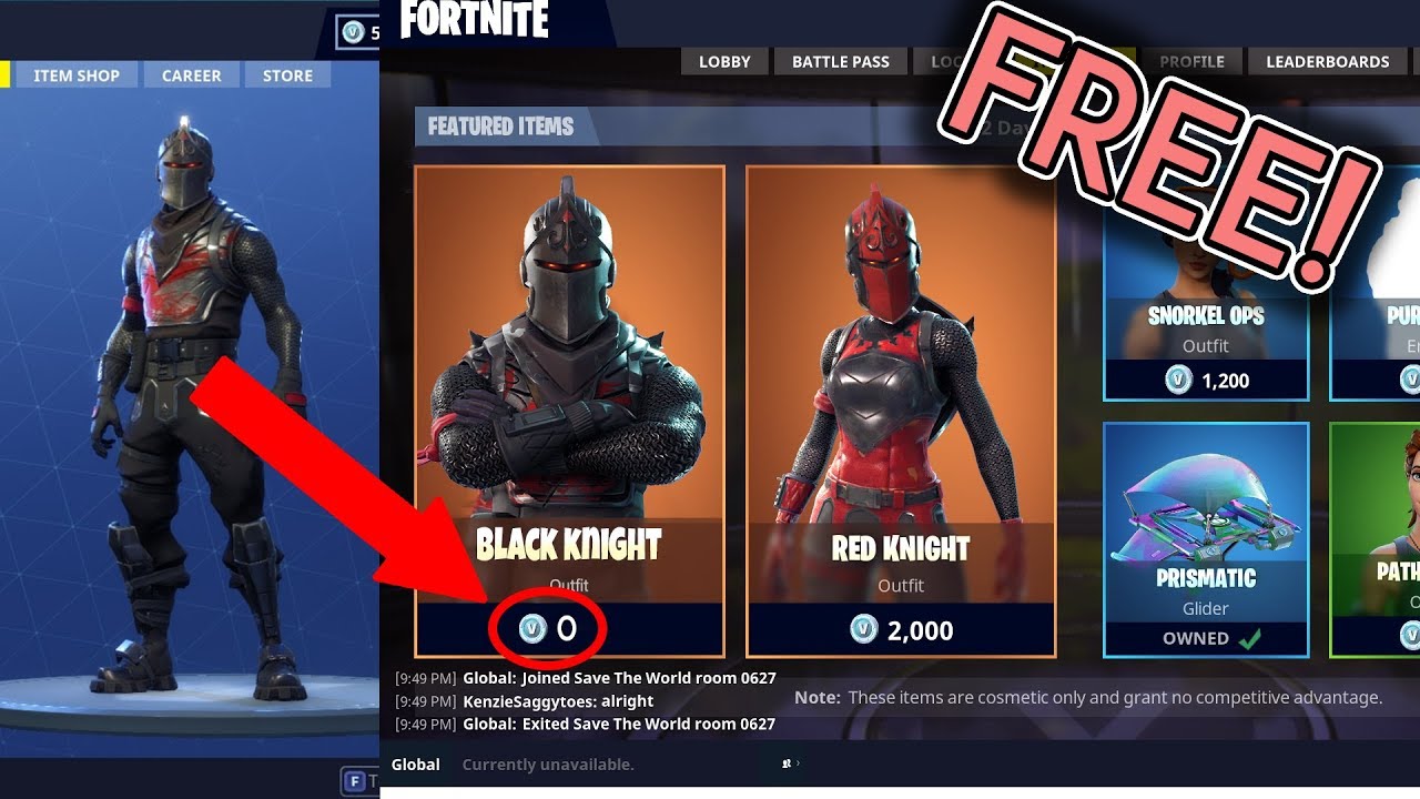 how to get the black knight in fortnite 2018 for free battle royale - black knight skin fortnite account